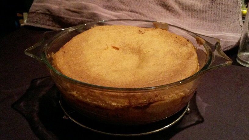 Rhubarb Sponge Pudding